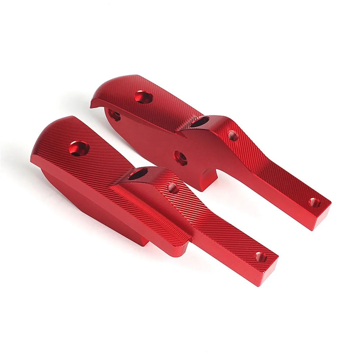 Motorcycle Accessories Footrests Foot Rests Pegs Rear Pedal for GTS300 GTS250 GT60 125 200 250 300(Red)