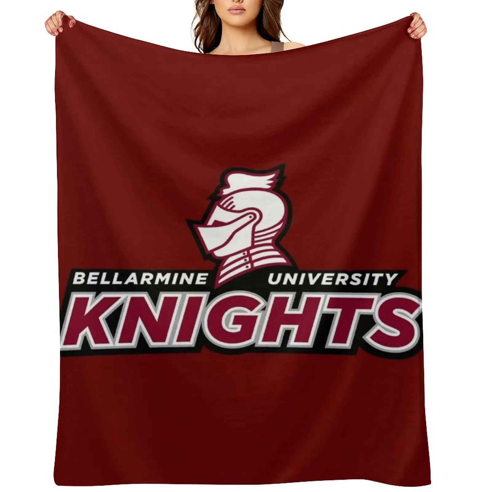 Bellarmine Knights Throw Blanket Bed linens Stuffeds Sleeping Bag anime Plush Decorative Sofa Blankets
