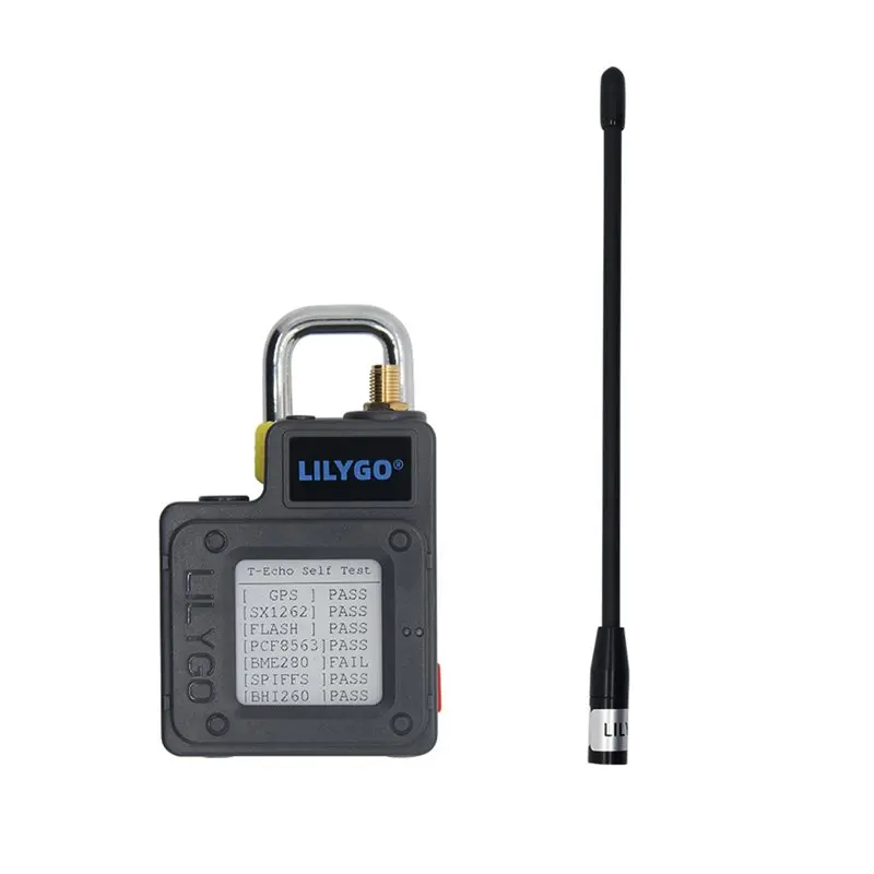 LILYGO T-Echo Plus NRF52840 SX1262 로라 L76K 무선 모듈 BHI260AP 1.54 전자종이 GPS GNSS 베이더우 QZSS 433Mhz