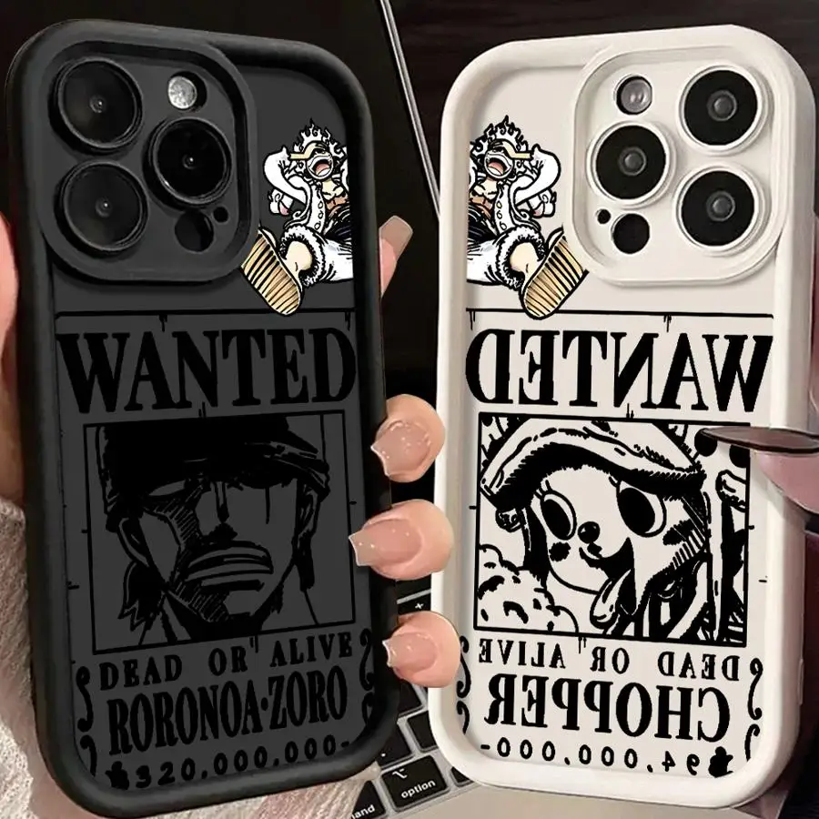 

Phone Cover Case for iPhone 17 Pro Max 16 13 17Pro Air 12 Pro 15 Plus 11 14 One Piece Anime