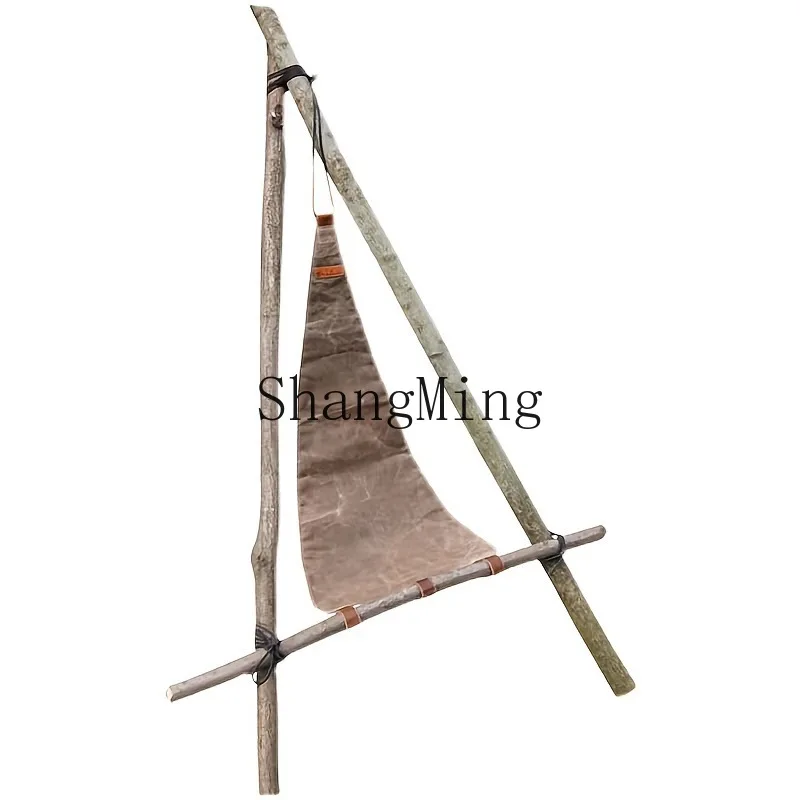 

PYH outdoor foldable camping portable recliner stool sofa chair canvas camping leisure chair small triangular stool