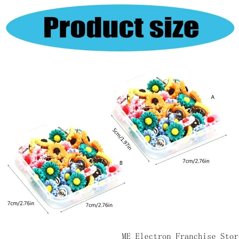 T5EA Push Pins Cork Board Board Pushpin Decorative Thumb Packs Map Pins для офиса