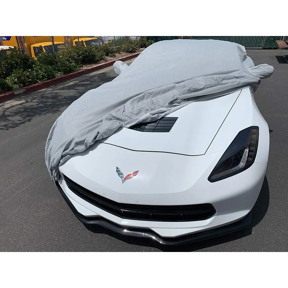 2014-2019 쉐보레 콜벳 스팅레이 Z51 Z06 그랜드 스포츠용 맞춤형 자동차 커버 5층 울트라쉴드 보호