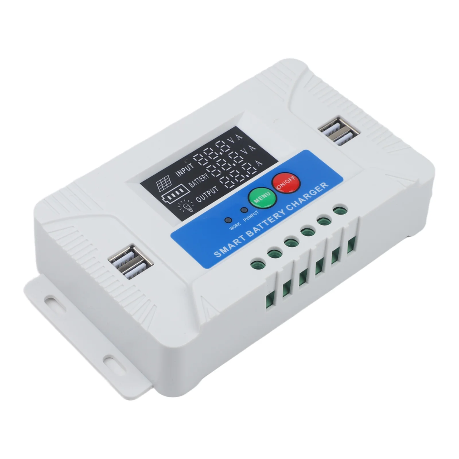 12V 24V Charge Controller 20A for Solar Controller Industrial-grade Mini Controller Solar Charge Controller With Lcd
