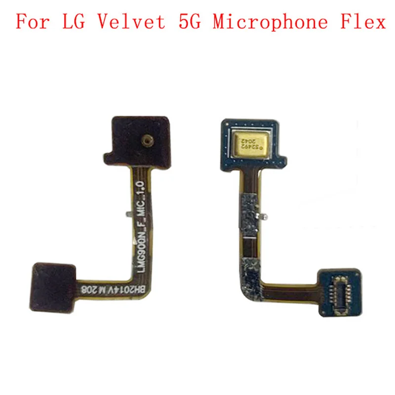 Microphone Proximity Sensor Light Flex For LG Velvet 5G G900 Microphone Flex Ribbon Cable Repair Parts