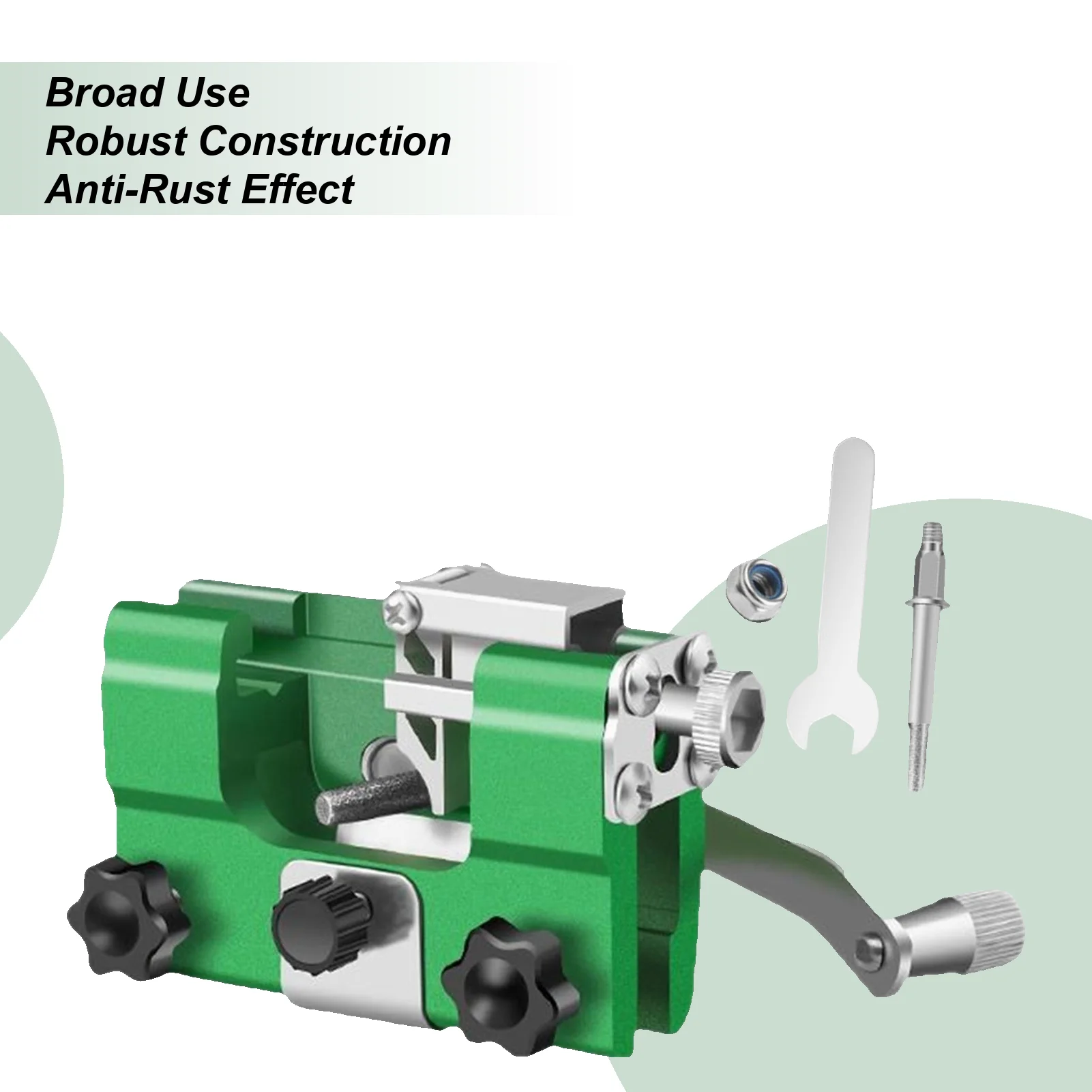 

Chainsaw Chain Sharpener Manual Chainsaw Sharpener Hand Crank Chain Saw Sharpening Machine Rustproof For Woodworking Carpentry