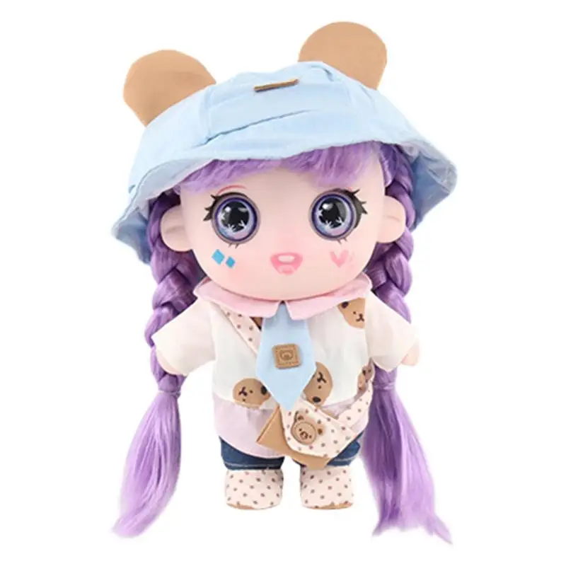 

Dress Up Princess Dolls Cosplay Doll Dressing Playsets Multifunctional Safe Princess Dress Costume Outfit Small Doll Princess