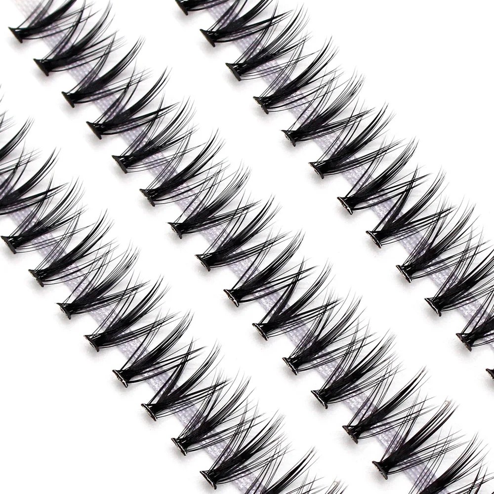 Wholesale natural extension personal DIY false eyelashes makeup tools eyelash extension easy to operate mink false eyelashes