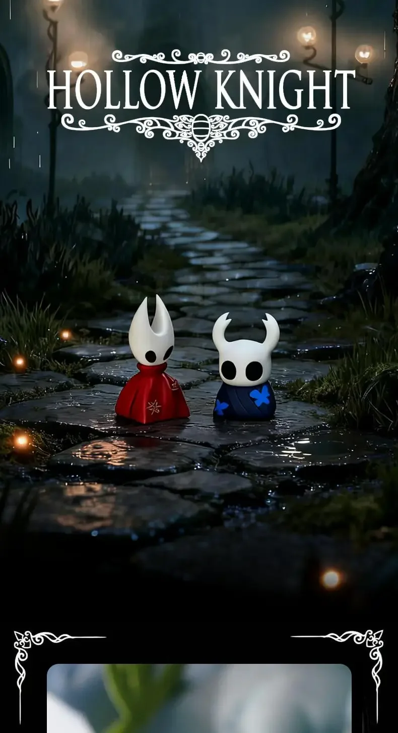 The Hollow Knight Tastenkappe, leicht, transparent, Persönlichkeit, Kunstharz, mechanische Tastatur, Anime, einzeln, individuell angepasste Tastenkappe, ESC, Original R4 – Detail 1