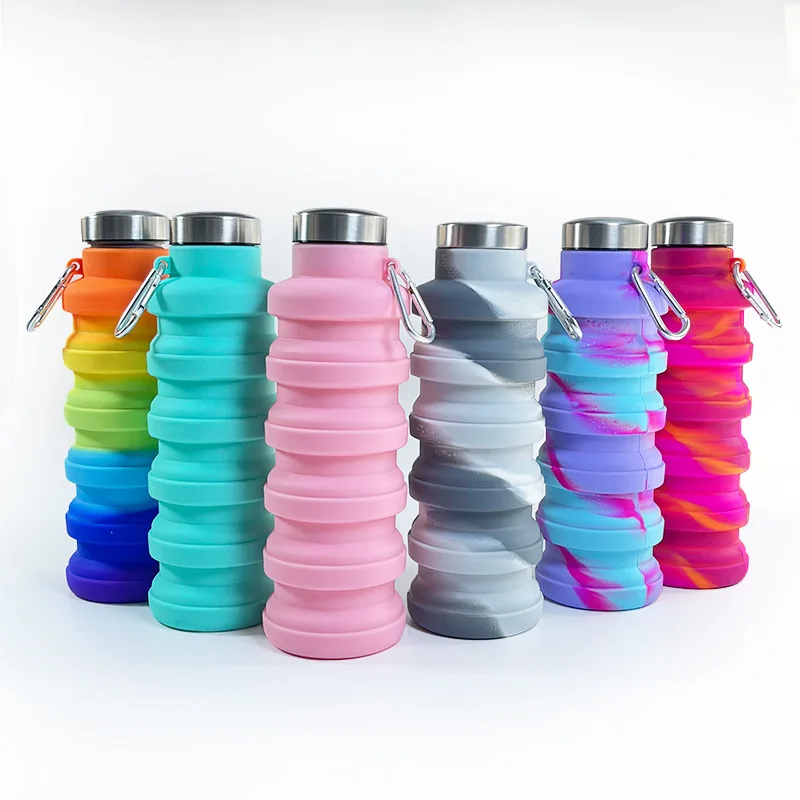 Collapsible Silicone Water Bottle 6