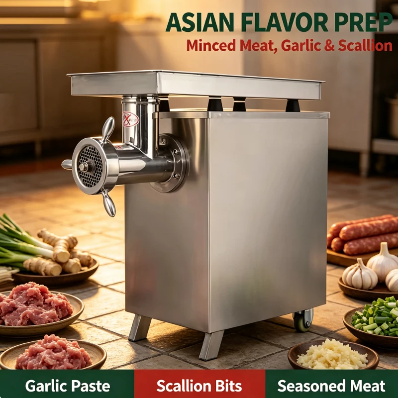 Electric Meat Grinder Multifunctional Sausage Filling Machine Commercial Fresh Meat Chopper