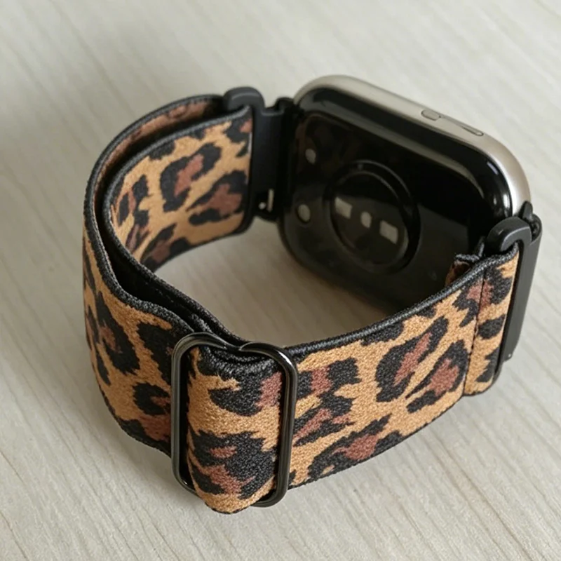 Elastic Strap For Huawei Watch Fit 5-fit 5Pro Adjustable Nylon leopard  Accessories bracelet for Huawei Fit 3-4-4Pro watch band