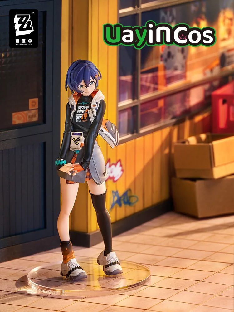 

В наличии оригинальная фигурка ZZZ Zenless Zone Zero Belle, модель орнамента, аниме-фигурка, кукла, игровая игрушка, детский подарок на Хэллоуин, косплей