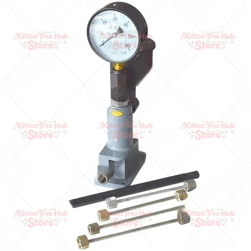 Oil Injector Tester, Pressure Gauge Handheld Calibration Device, Pressure Testing Tool