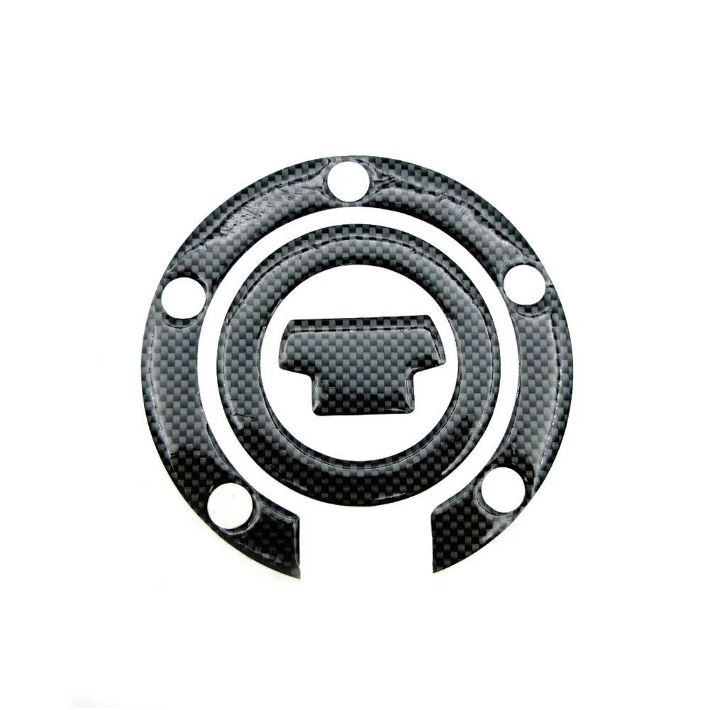 3D Motorcycle Fuel Tank Cap Sticker Carbon Fiber Protection Decals For Yamaha YZF R1 R6 MT07 MT09 Tracer 700 900 FZ1 FZ6 FZ8 view 6