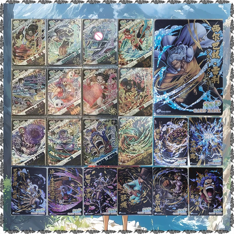 Anime ONE PIECE Rare SSP SP Game Koala Hancock Dracule Mihawk Perona Issho Ivankov Sabo Luffy Collectible Card Birthday Toy Gift