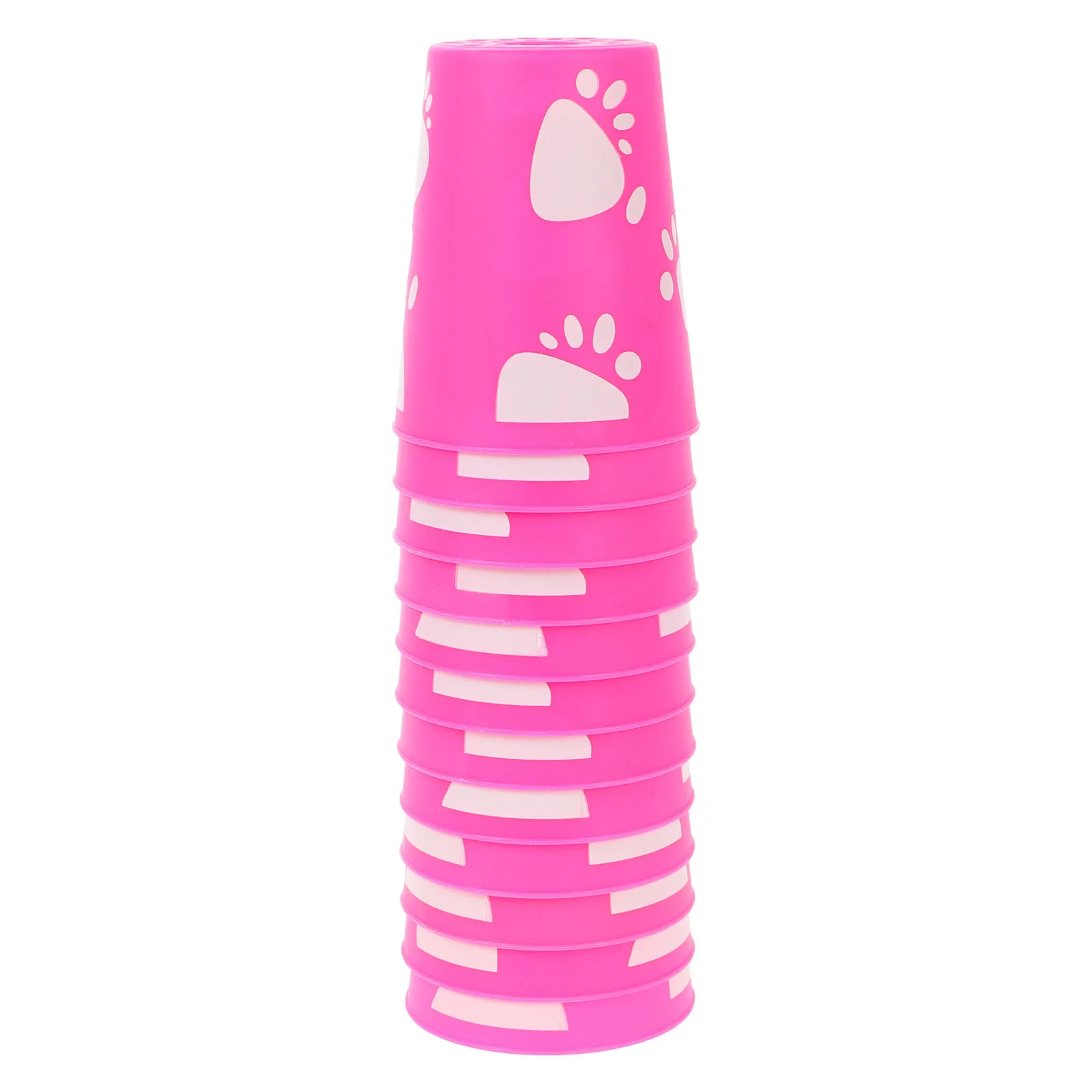 

12Pcs Speed Stacking Cups Stackable Party Game Set for Kids and Adults Competition Training Fun Indoor Outdoor