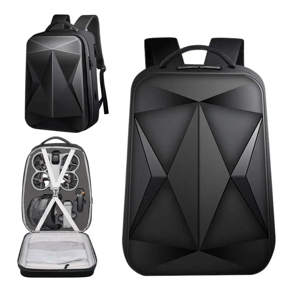 Hard Shell Waterproof Shockproof Backpack For DJI Avata 360 Large Capacity Portable Protective Storage Shoulder Bag Carry Case