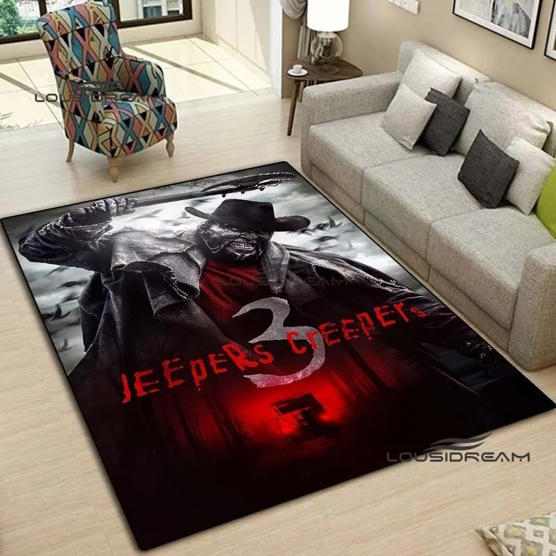 

Jeepers Creepers Carpet and Rug Halloween Horror Movie Carpet Floor Mat Living Room Bedroom Decorate Large Area Carpet Kids Room