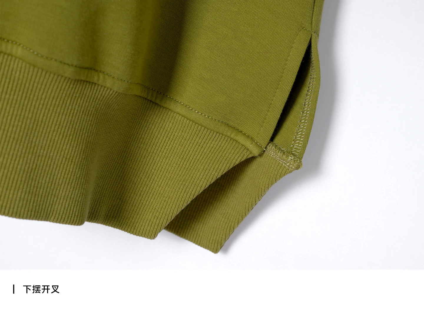 imakokoni Olive Green Ruffled Sleeve Crew Neck Sweatshirt Tops Women's Hoodies & Sweatshirts Casual Female Clothing for Women