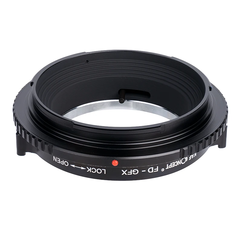 K&F Concept FD-GFX Adapter for Cannon FD Mount Lens to Fuji GFX 50S 50R GFX100 GFX Mount Medium Format  Camera Lens Adapter