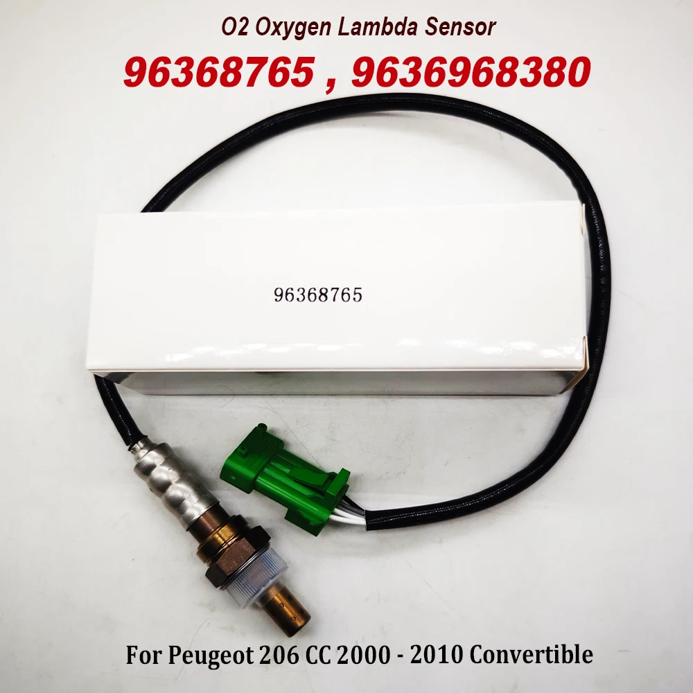

Новинка 96368765 O2 кислородный лямбда-датчик для CITROEN BERLINGO C2 C3 C4 C5 C6 PEUGEOT 1007 106 206 207 306 307 406 407 BIPPER PARTNER