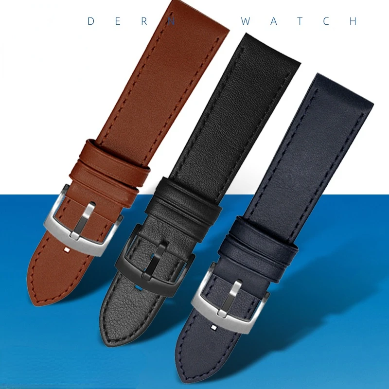 Genuine Leather Watch Strap for Armani Watch Strap Ar2074 Ar1970 Ar1828 Ar1973 Men\'s Watch Band Accessories 22mm Wristband