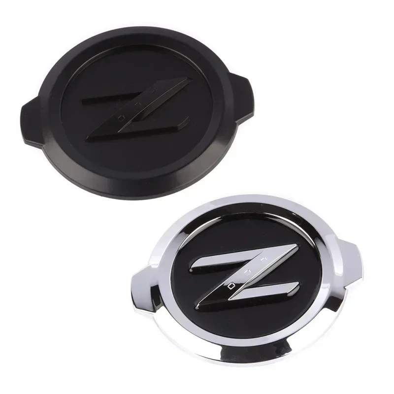 For 350Z 370Z Z33 Fairlady Nismo Z Logo Rear Boot Trunk Emblem Badge Car Sticker Decals Chrome Black ABS
