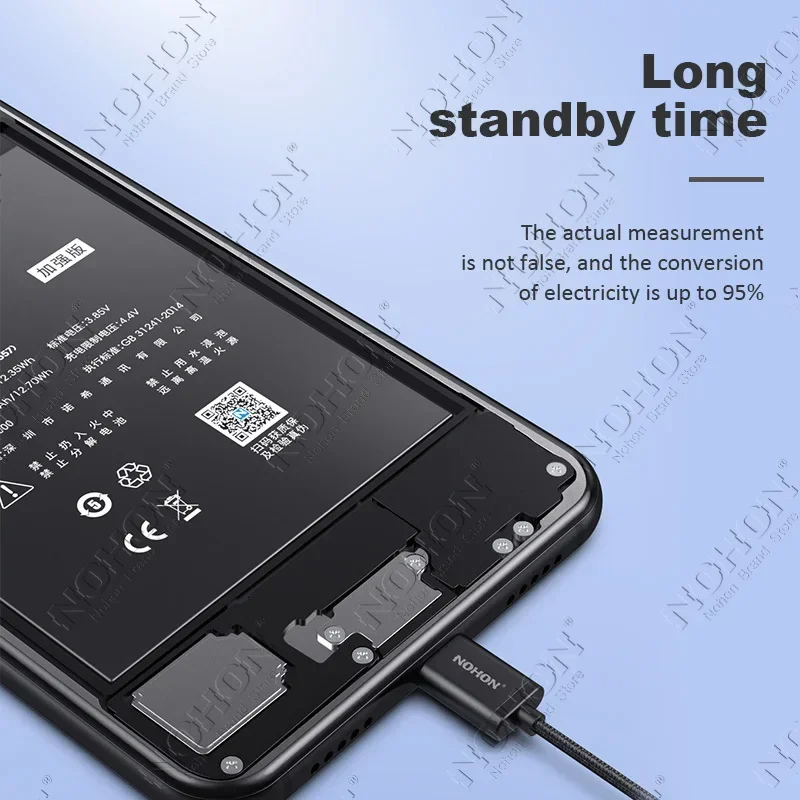 Batería NOHON para Samsung S20 Ultra S24 S23 S22 21 FE S10 Lite S10E Note 20 10 Plus 9 S20+ S21+ S10+ SM-G988 G985 G998 Batería 5