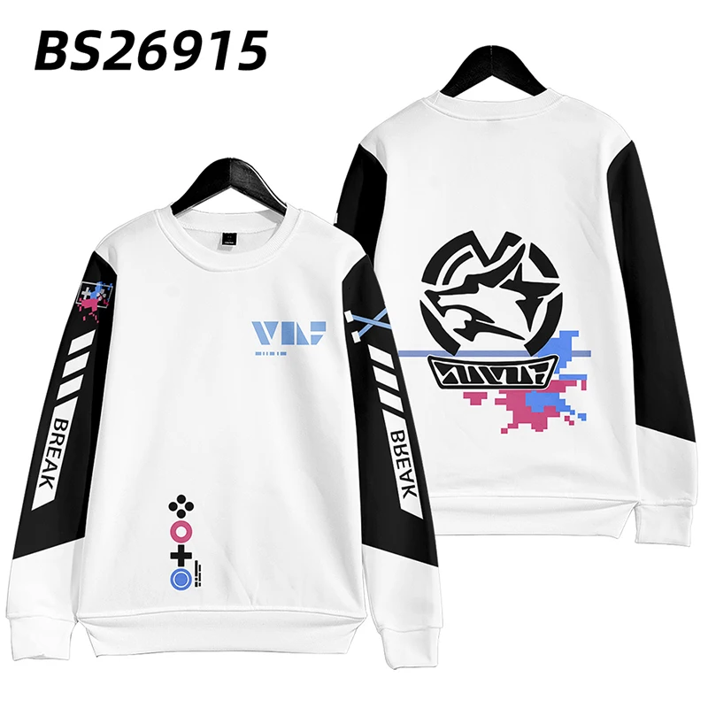 Jeu Honkai Star Rail impression 3D fermeture éclair femmes/hommes sweat à capuche Streetwear Hip Hop argent loup Cosplay veste à capuche avec fermeture éclair