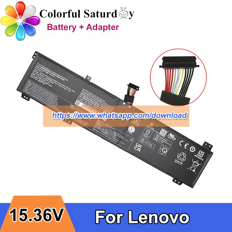 Laptop Battery L20L4PC1 SSB11B48823L For Lenovo Legion 5 15 Legion 7 16 Series 15.36V 80Wh Li-ion Rechargeable Battery Packs