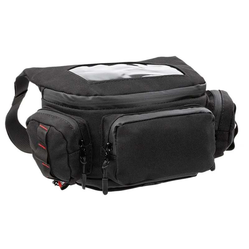 Front Motorcycle Bag Touch Screen Waterproof Cycling Navigation Handlebar Storage Bag for NMAX155  XMAX300  Scooter General