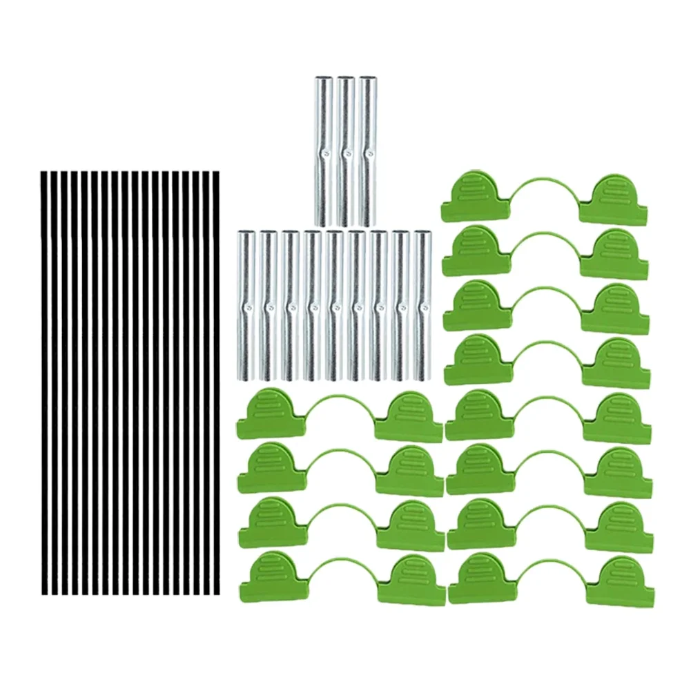 Disassembly Garden Hoops Crop Protection Fiber Rods Garden Hoops Greenhouse Hoops Metal Connectors Wide Applications