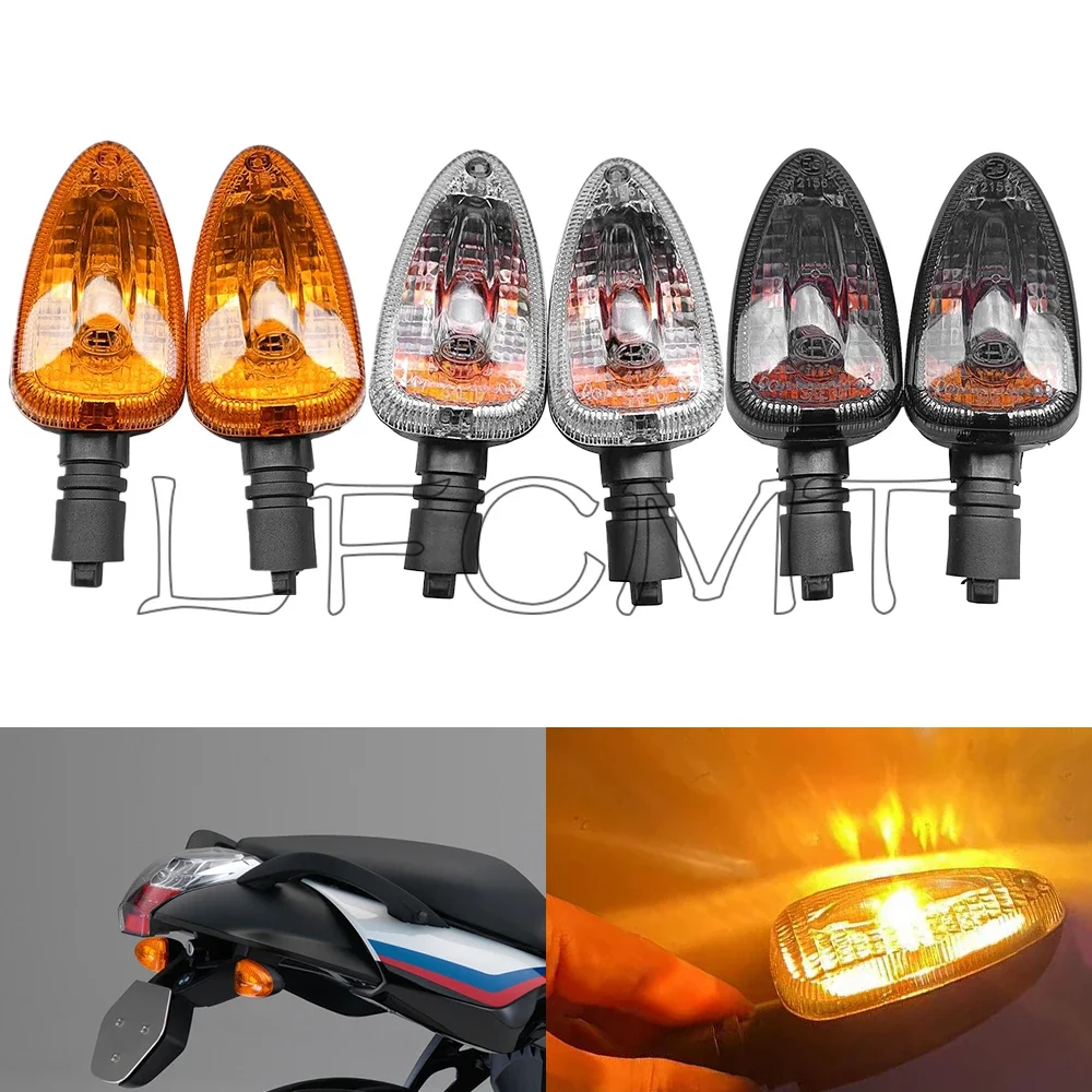 

Motorcycle Front Rear Turn Signal Light Indicator Blinkers Fit for BMW F 650GS 2008-2012 F800GS F800R F800S F800ST