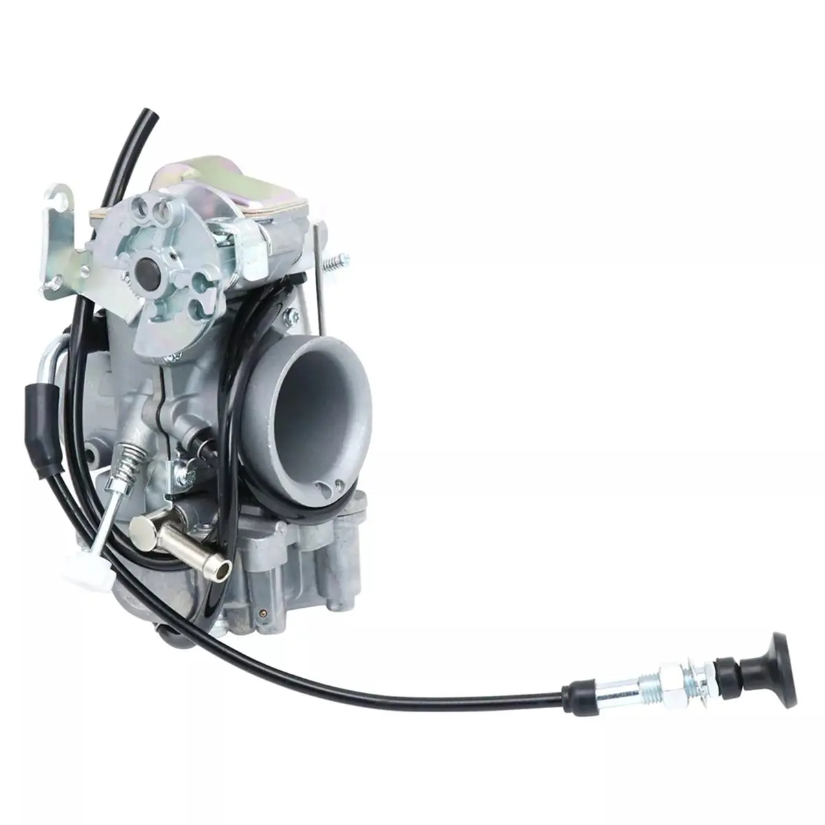 # Acessórios para Motocicletas 05P, Carburador de Motocicleta Flatslide Pumper Carb 450cc 600cc para Mikuni (Cinza Prateado)