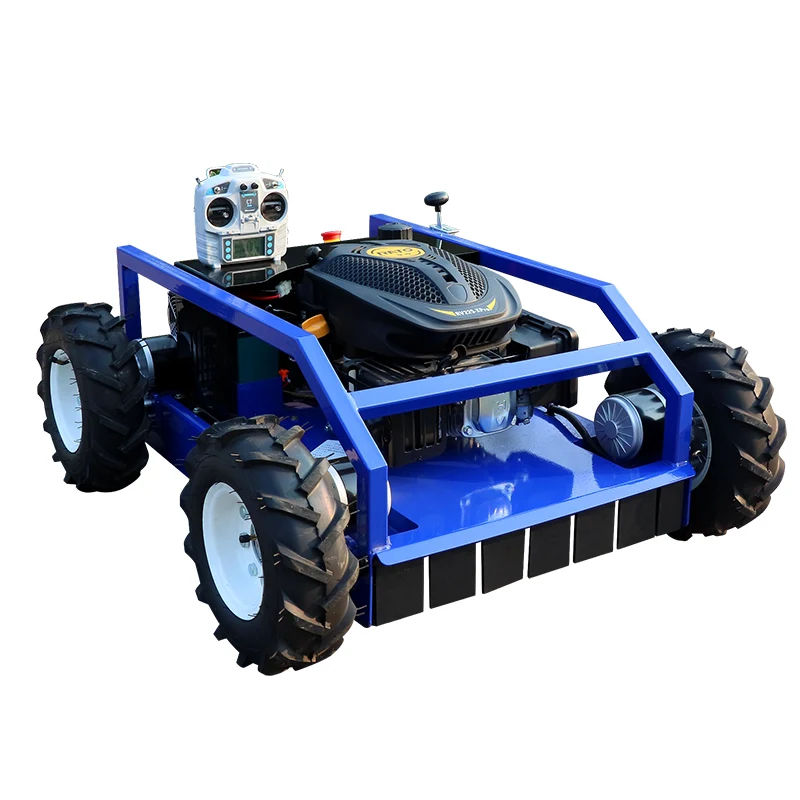 Aangepaste groothandel directe verkoop snijbreedte 500 mm nul rotatie kleine robot industriële afstandsbediening grasmaaier met spoor