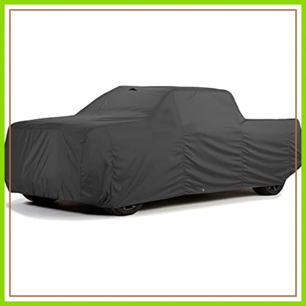 

Truck Car Cover for Ford F250 F350 F450 Crew Cab 8ft Long Bed, Waterproof & Weatherproof, Heavy Duty Leatherette