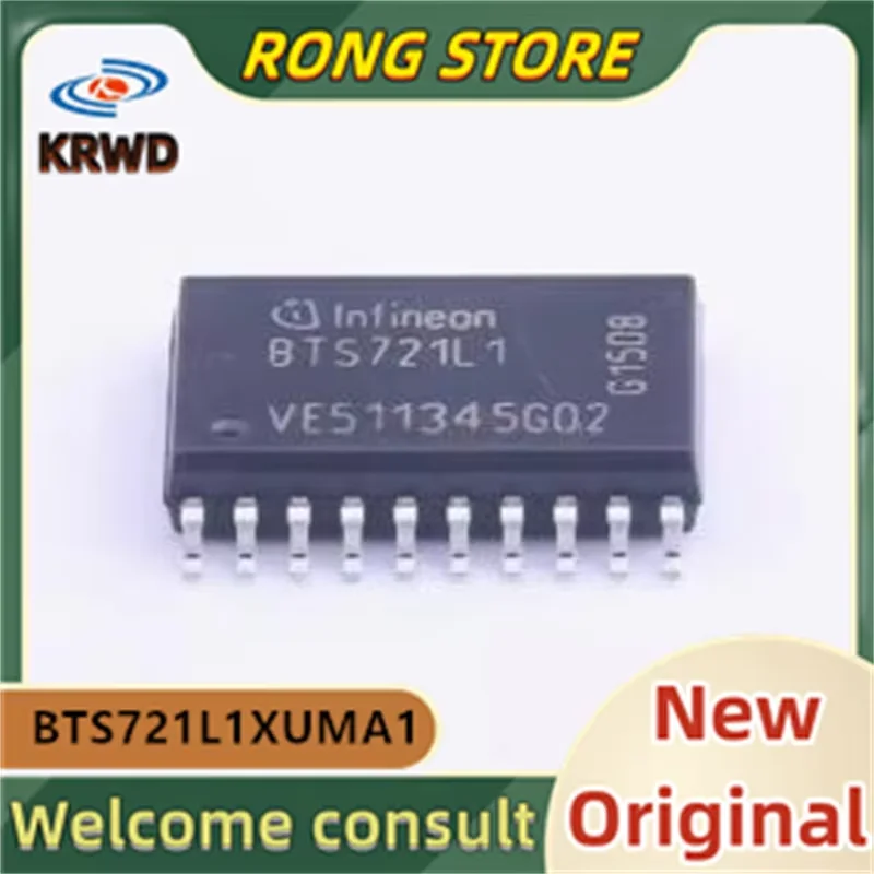 

(2PCS) BTS721L1XUMA1 BTS721L1 SOP20 New and Original Chip IC