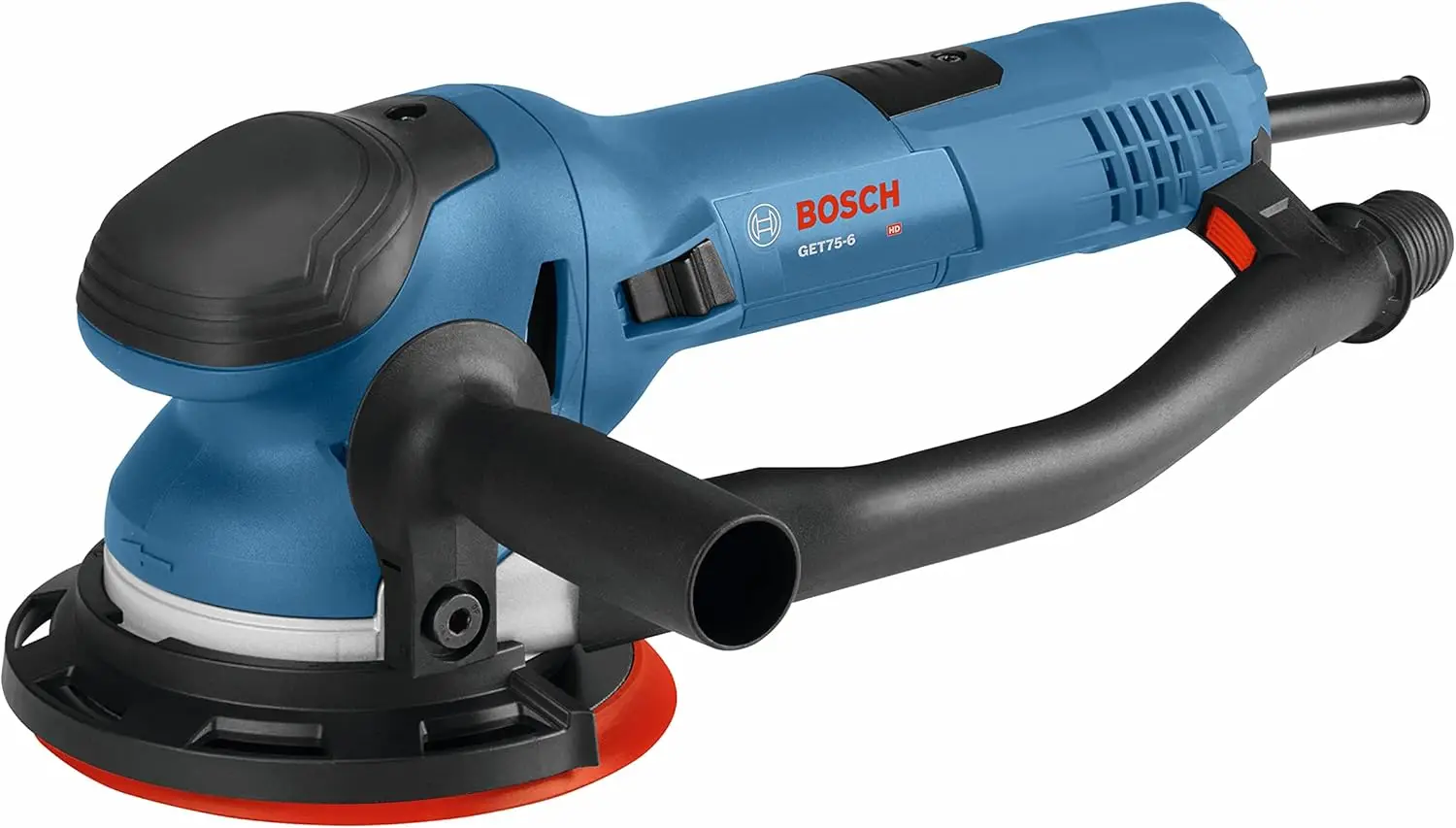 Electric Orbital Sander, Polisher - 7.5 Amp, Corded, 6 Inch Disc Size - Dual-Mode: Random Orbit