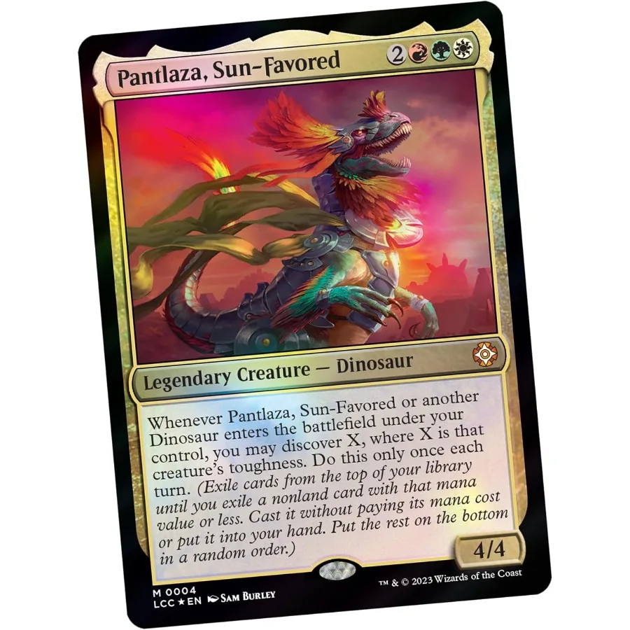 The Lost Caverns of Ixalan Commander Deck Velociramptor English Version for fastpaced multiplayer magic gameplay with explosive