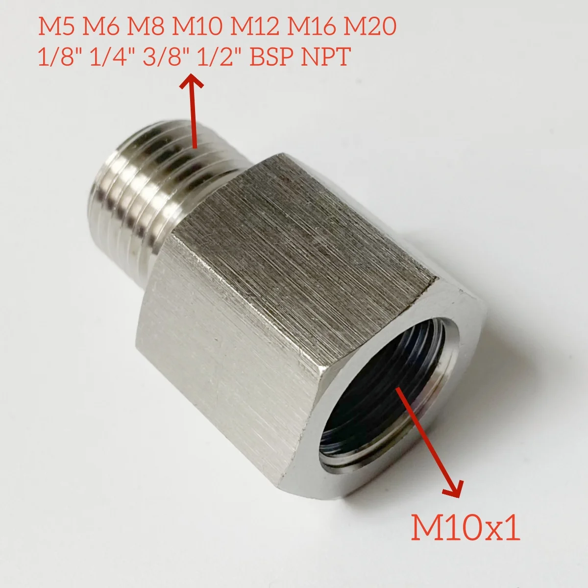 M10X1 Female To M5 …