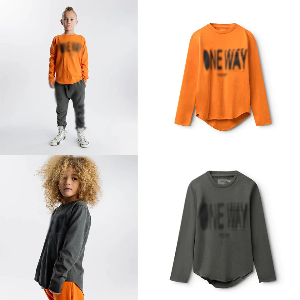 2024 Kids Clothes Boys Clothes Kids Long Sleeves Shirt Kids Girls Clothes Tops Children T Shirt Baby Hoodies Girls Sweatshirt
