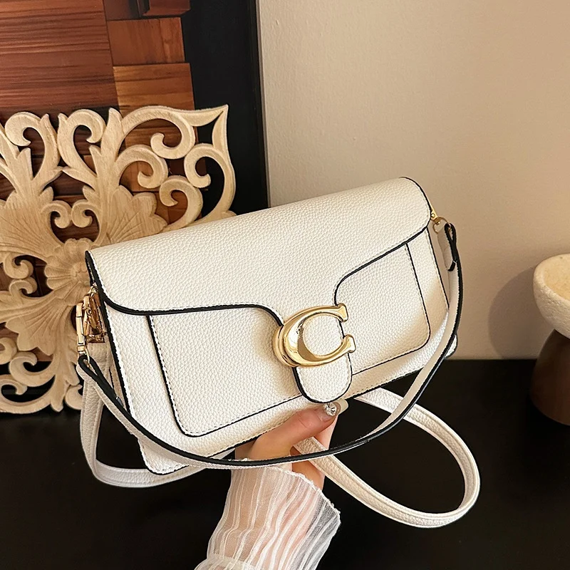 2026 Popular Fashion Underarm Shoulder Bag, Crossbody Bag, Equipped With Two Shoulder Straps, Diagonal Small Square Bag
