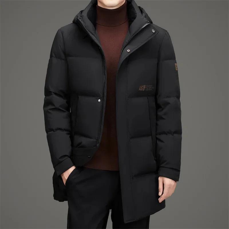 Luxury Men's Down Jacket Designer Clothes Men Mens Winter Duck Male Padding Long Sleeve Casual Man Sack Coat