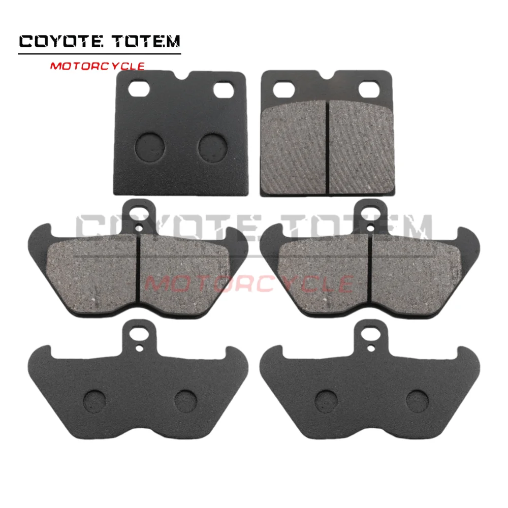 The front and rear brake pads of motorcycles are suitable for BMW K100RS K1 K1100LT/RS K1200RS R1100RS