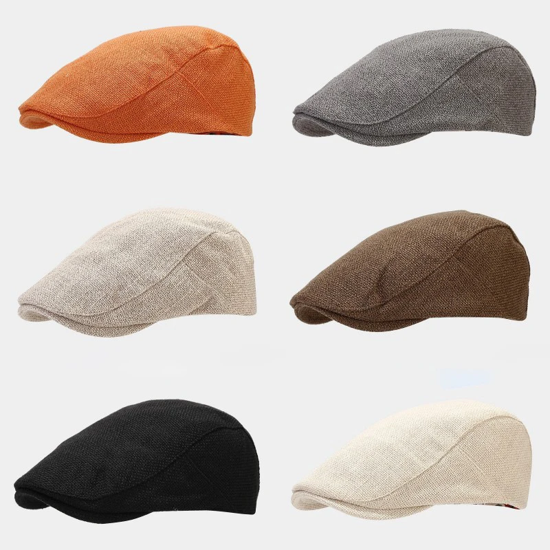 Men Spring and Summer Peaky Blinders hat Retro Beret Hats Wild Casual Hats Unisex Wild Fashion Hats girl Newsboy English hat view 2