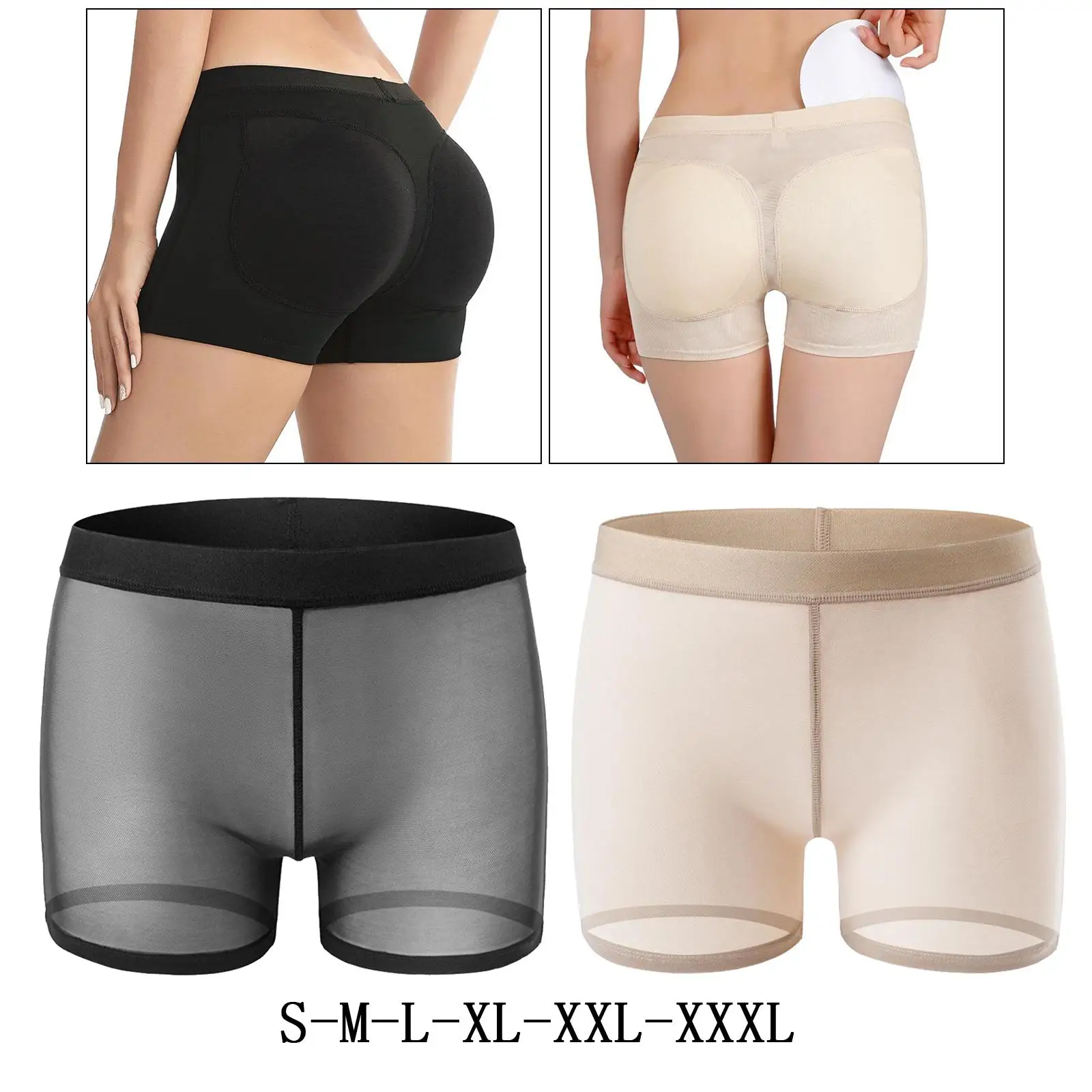 المرأة مبطن بوم السراويل الخفافيش رافع اللباس الداخلي الجسم محسن الملابس الداخلية