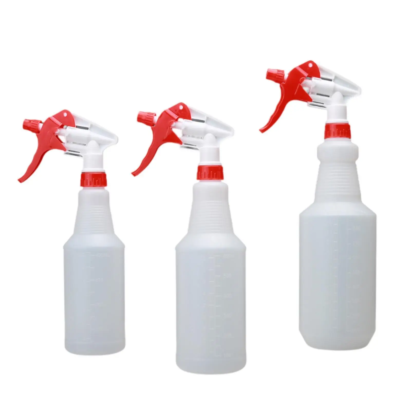 Spray Bottle Adjustable Refillable Leakproof Water Sprayer Mister Bottle for Water Cleaning Bleach Commercial Auto Details