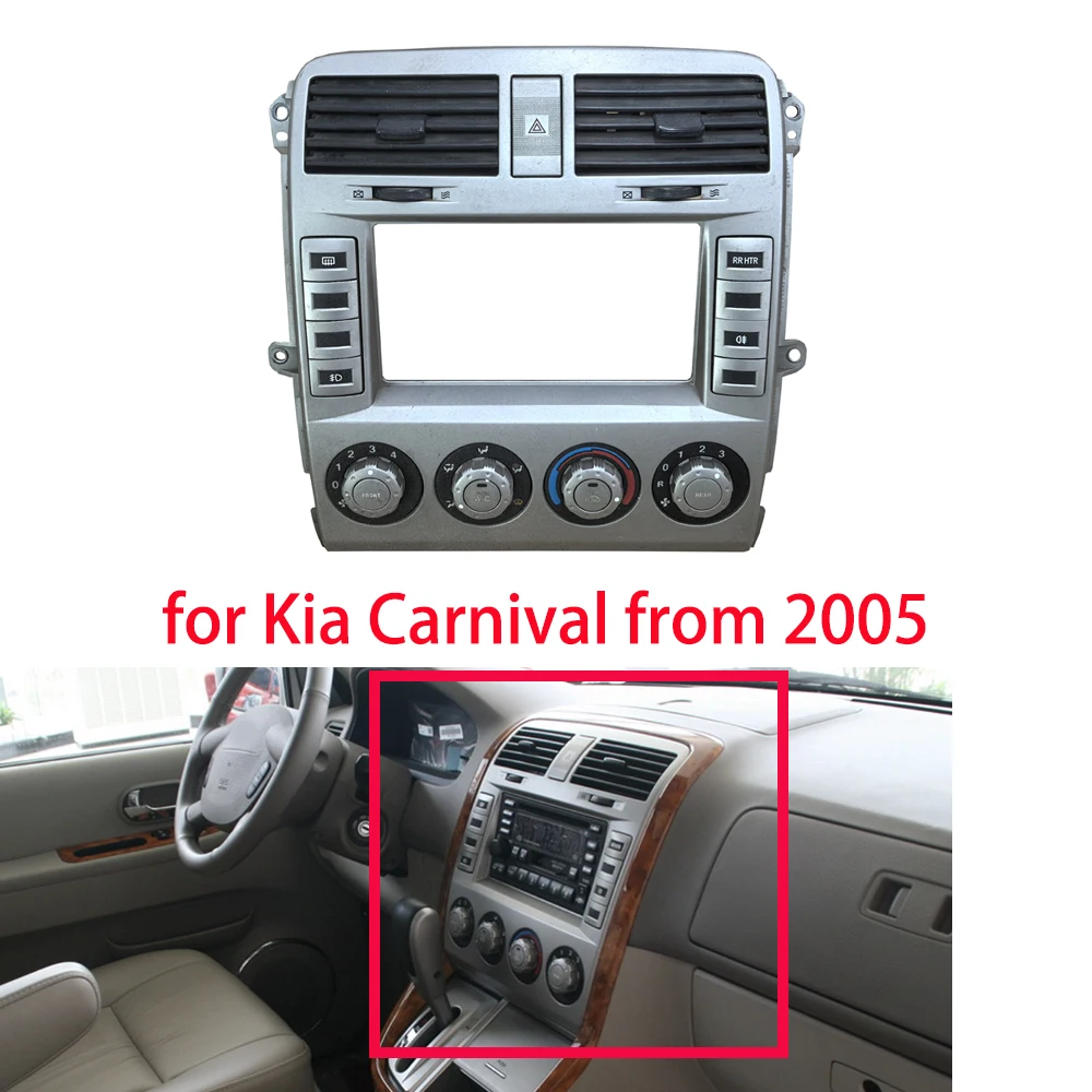 

For 2005 Kia Carnival 2.5L automatic central control panel, air conditioning switch assembly