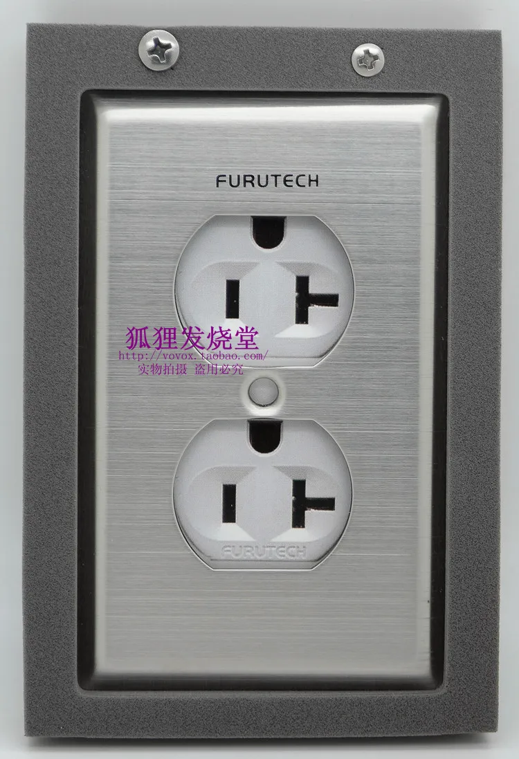 FURUTECH 102-D Dual Position Aluminum Alloy 120 * 86 Rectangular Panel with FO.Q Shock-absorbing Coating Вейп  Garden Tools